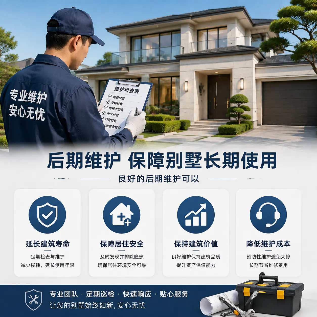 别墅建造公司推荐： 三都 施工质量的关键要素
