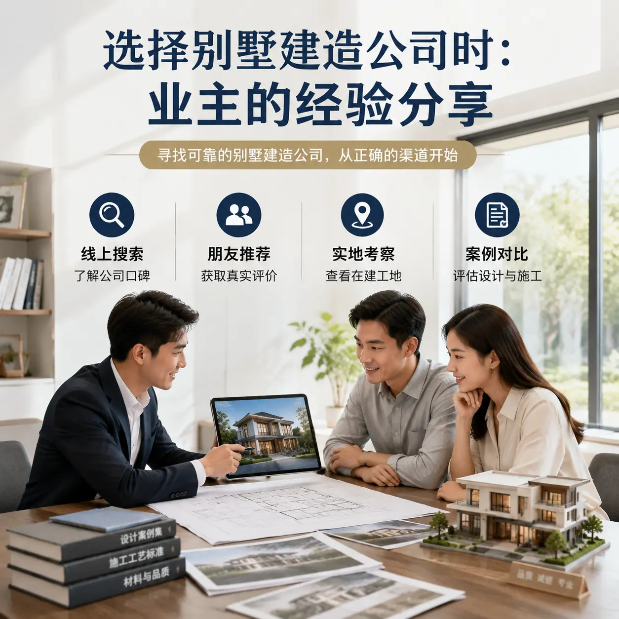 选择别墅建造公司时： 三都 业主的经验分享