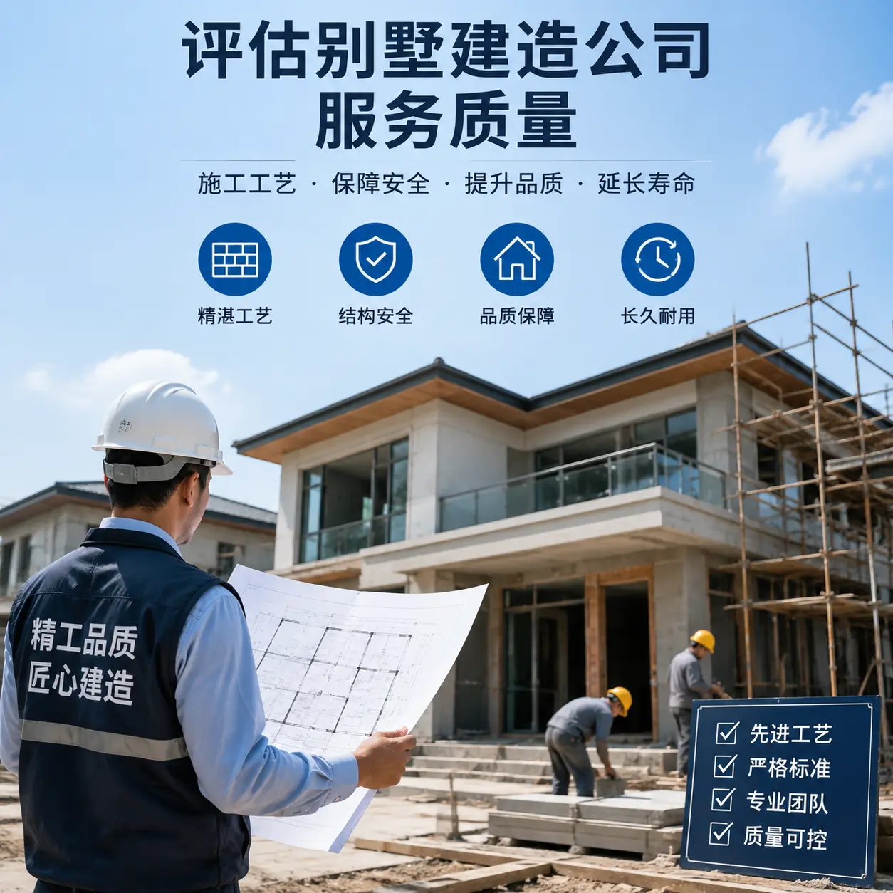 如何评估 三都 别墅建造公司的服务质量？