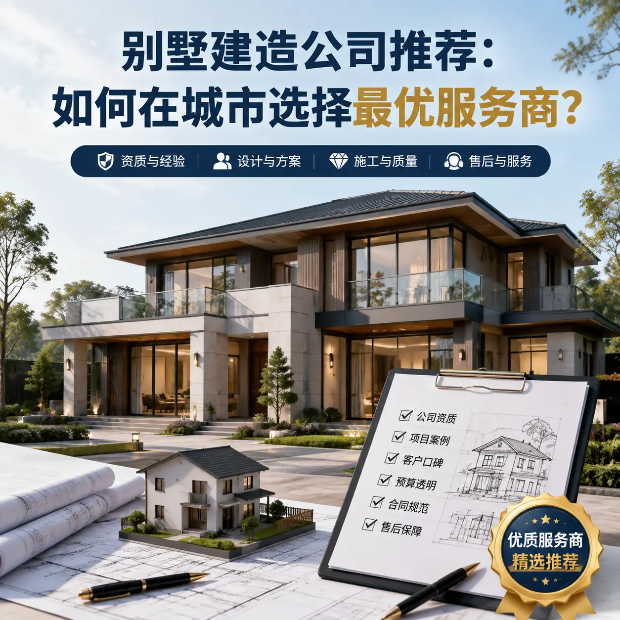 别墅建造公司推荐：如何在 三都 选择最优服务商？