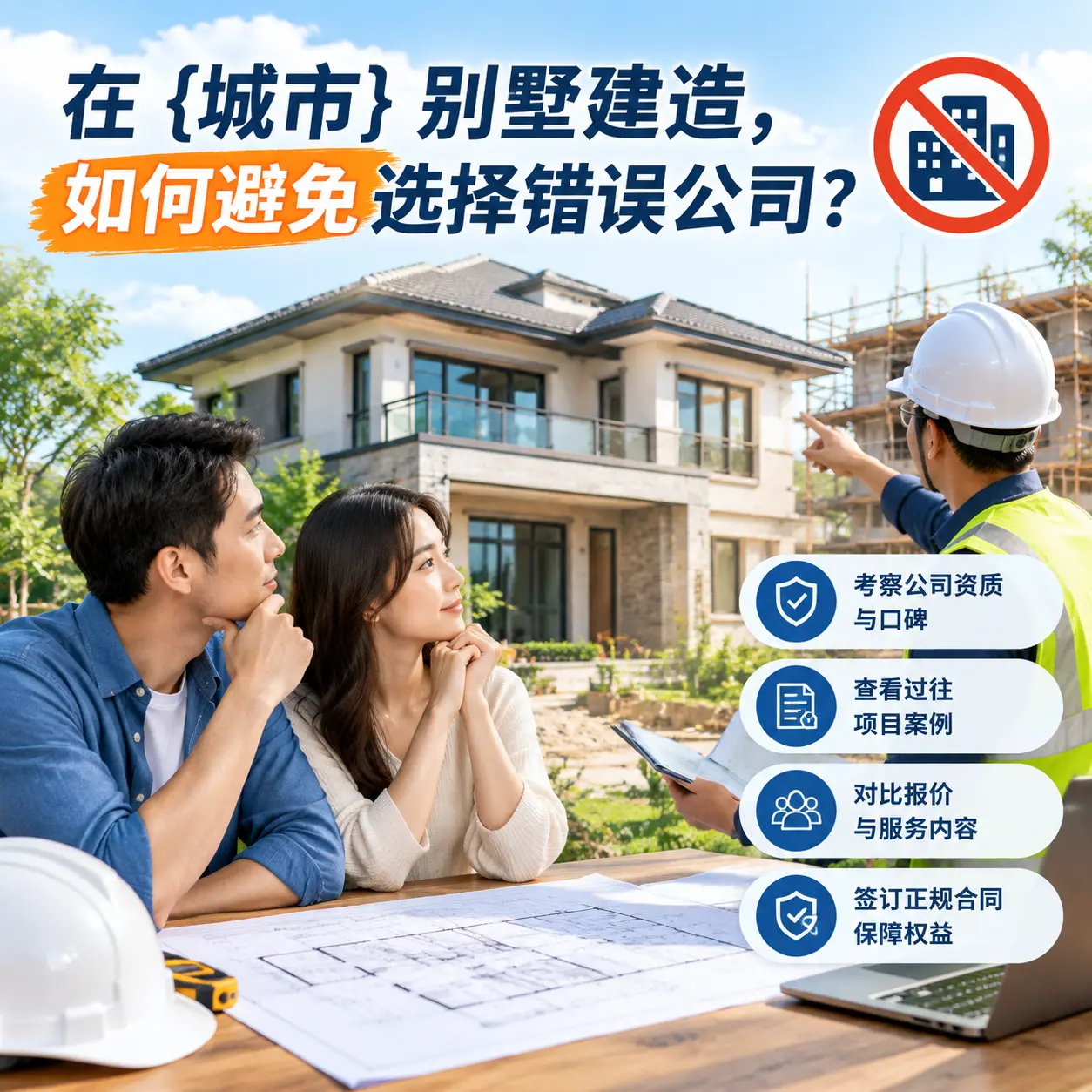 在 三都 别墅建造，如何避免选择错误公司？