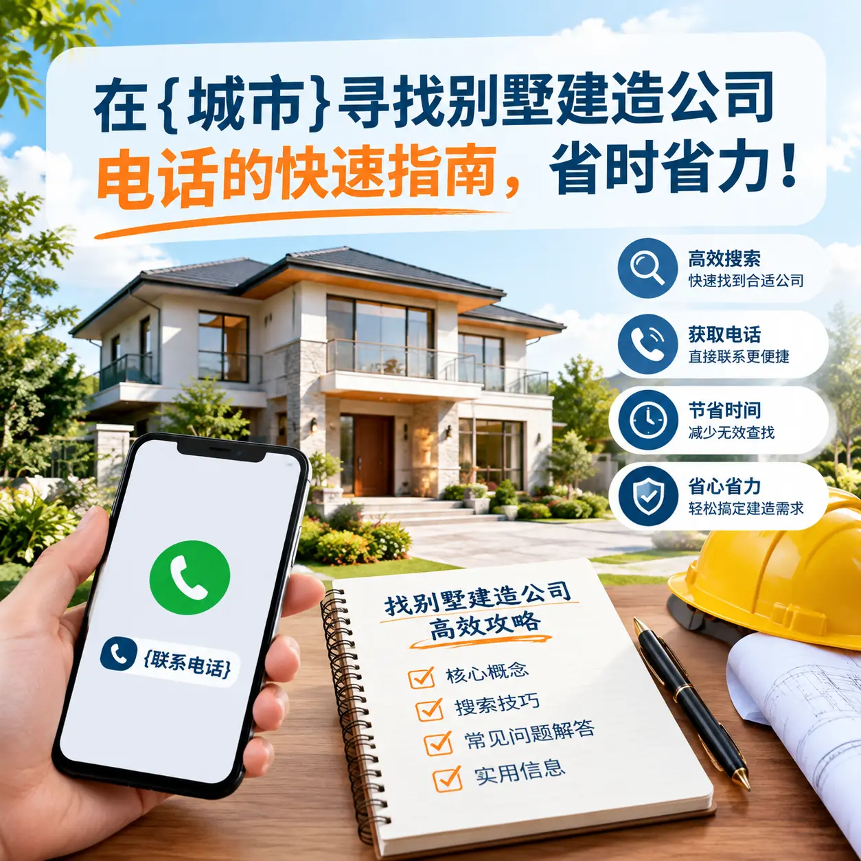 在三都寻找别墅建造公司电话的快速指南，省时省力！