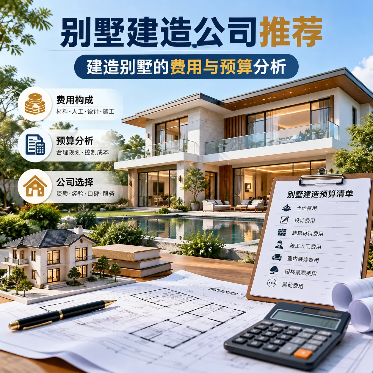 别墅建造公司推荐: 三都 建造别墅的费用与预算分析