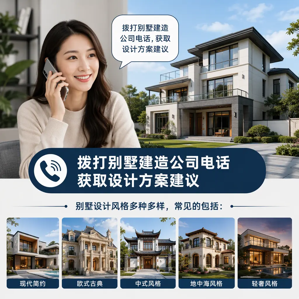 拨打三都别墅建造公司电话，获取设计方案建议