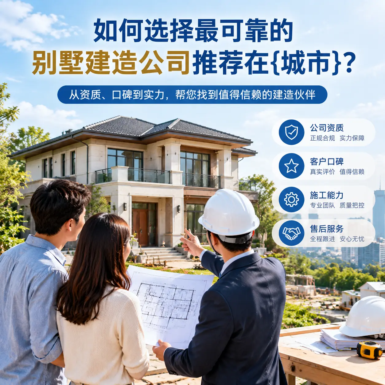 如何选择最可靠的别墅建造公司推荐在三都?