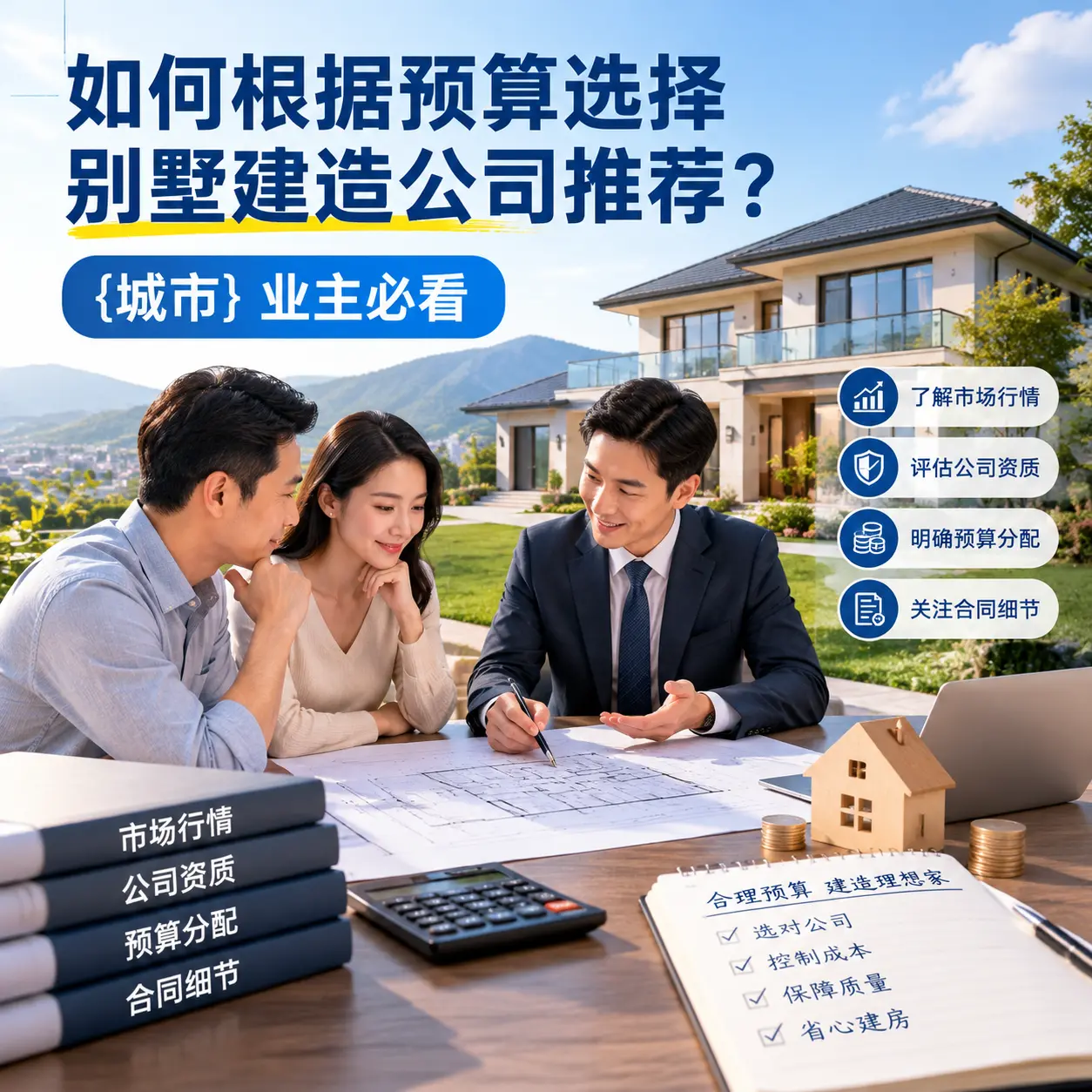 如何根据预算选择别墅建造公司推荐？ 三都 业主必看